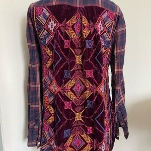 Johnny Was Velvet Flannel